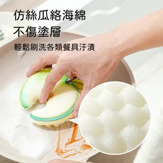 【🍎水果造型洗碗海綿】龍頭卡位隨用隨取