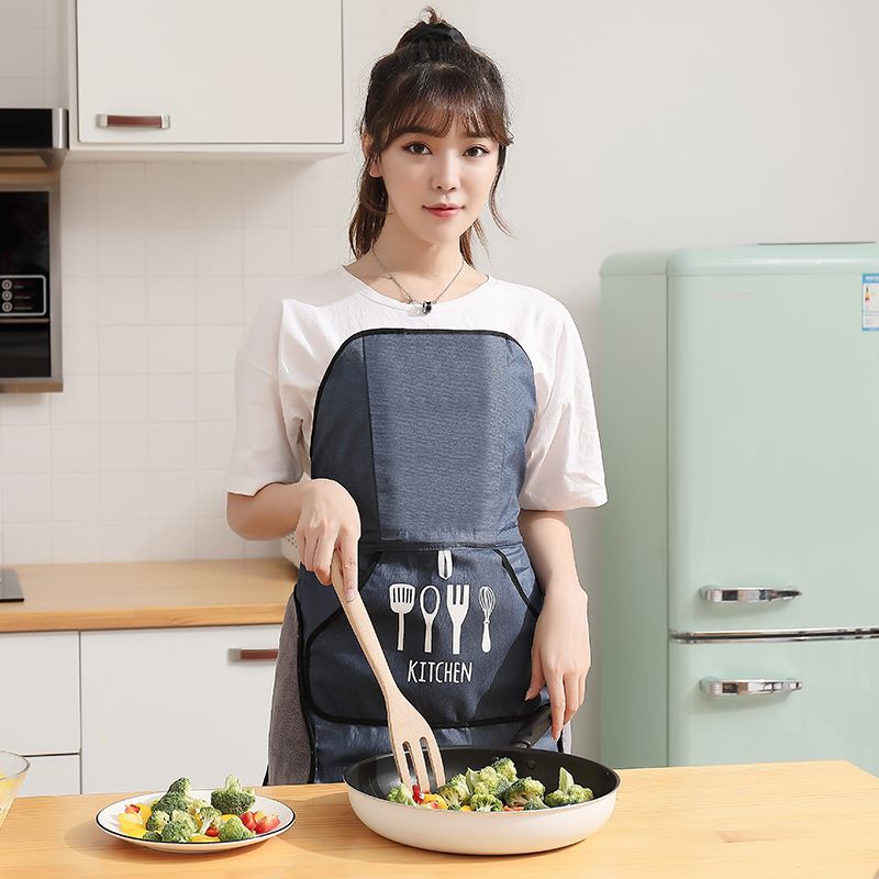 【👨‍🍳免綁新式圍裙】腰間一掛就完成！超方便💪