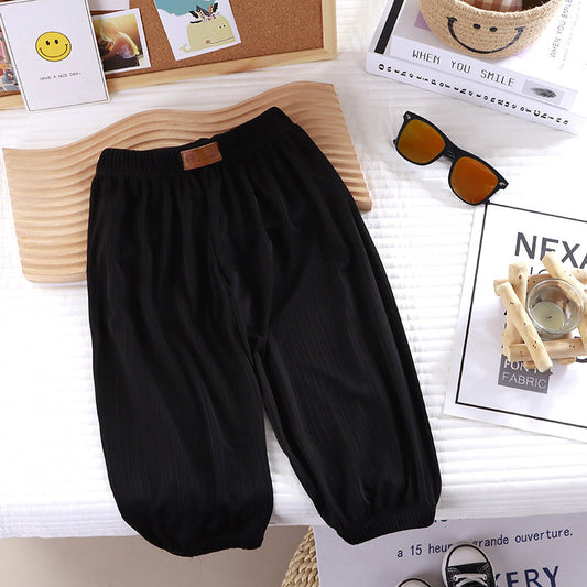 【冰絲涼感瞬間降溫】👖兒童冰絲防蚊褲